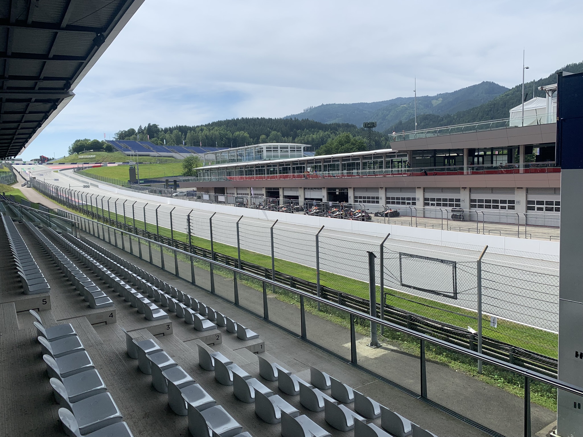 Start-Ziel Grandstand Inclusion