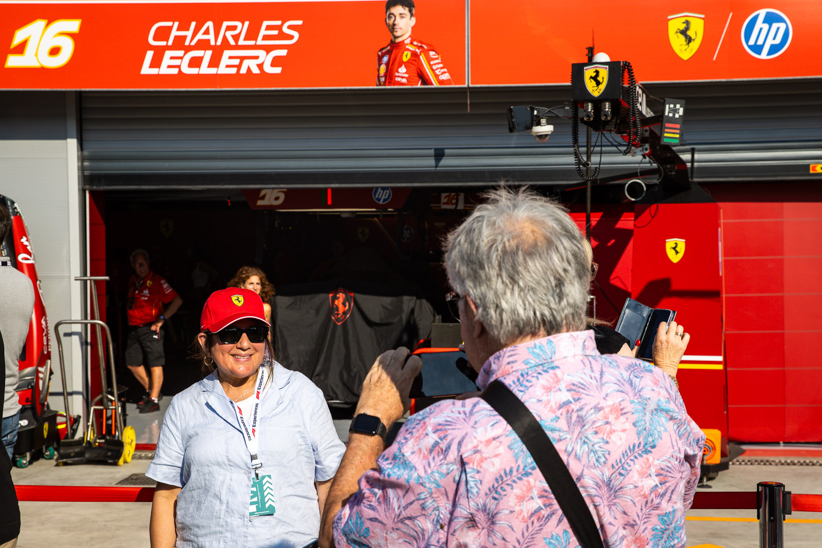 Exclusive Aramco F1® Pit Lane Walk Inclusion
