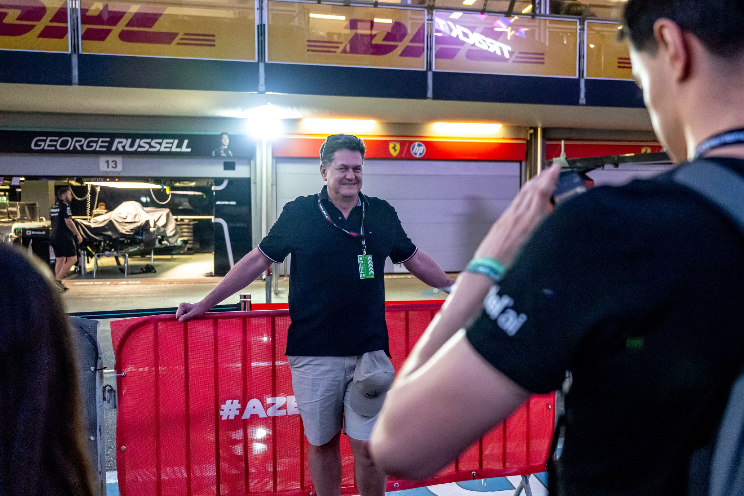 Exclusive Aramco F1® Pit Lane Walk Inclusion