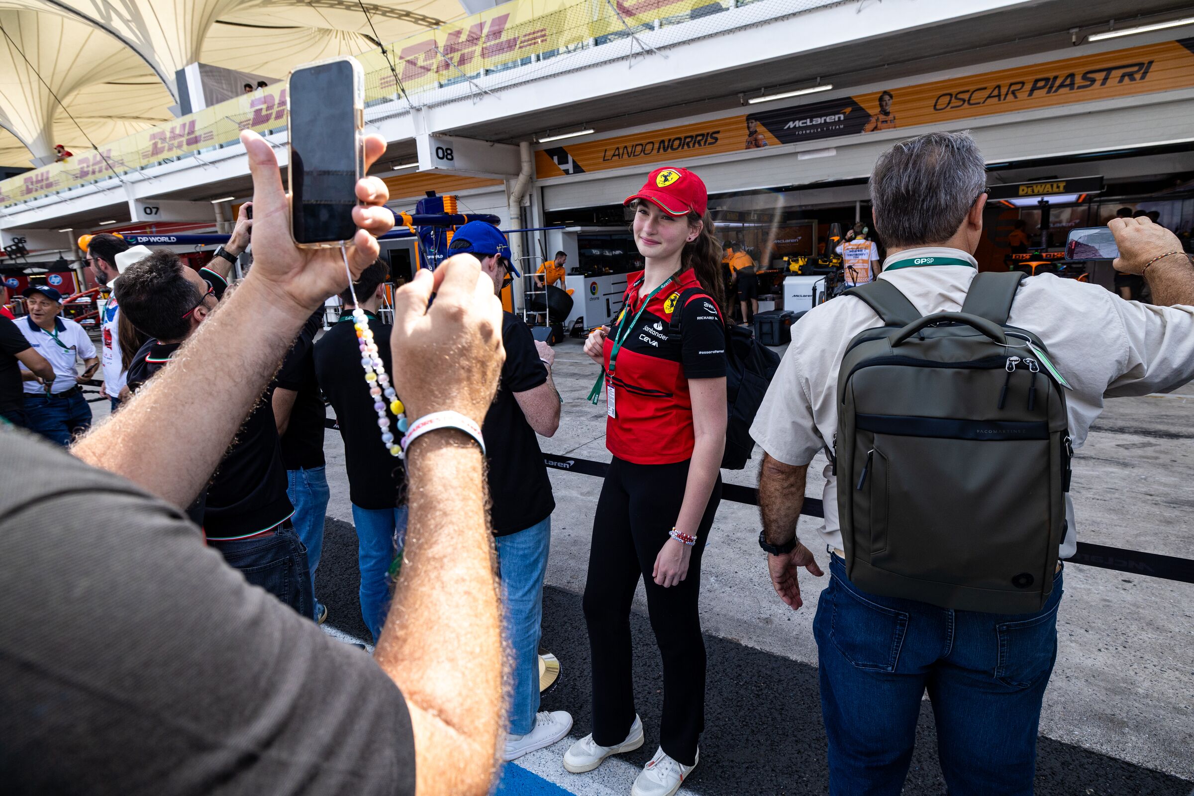 Exclusive Aramco F1® Pit Lane Walk Inclusion