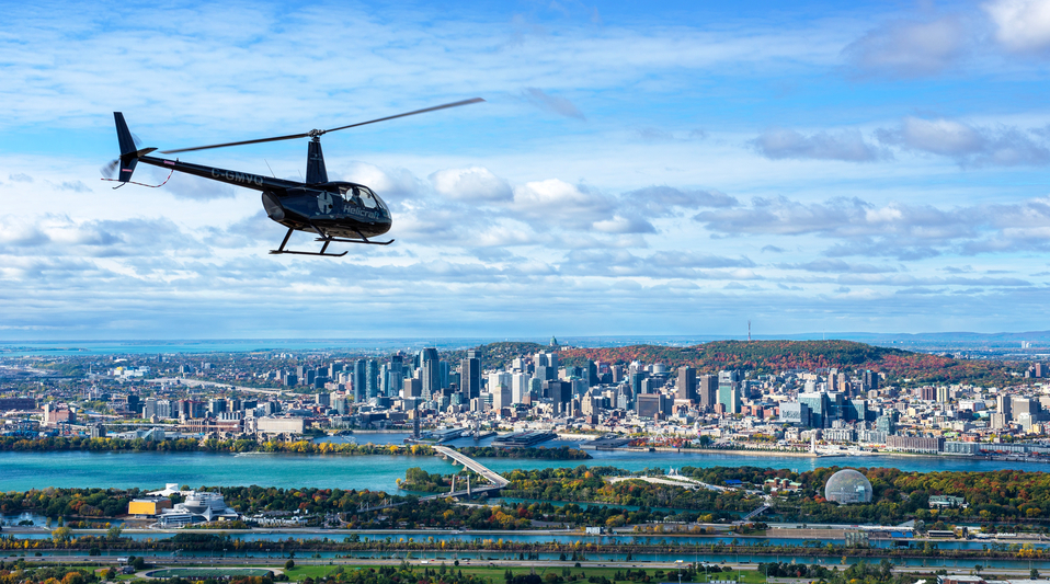 Saint-Laurent Circuit Helicopter Tour Inclusion