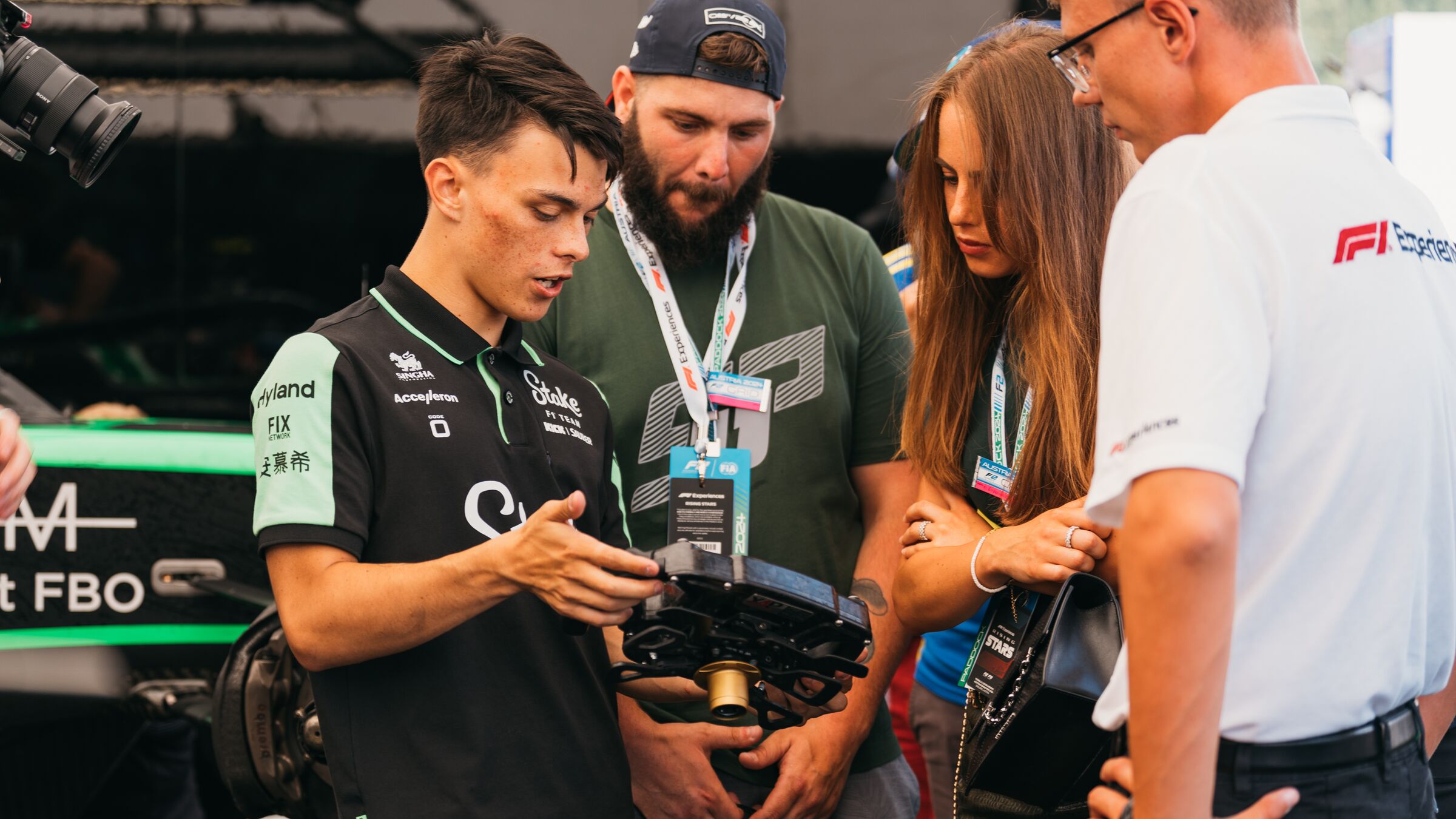 F3™ Garage Tour + Driver Meet & Greet Inclusion