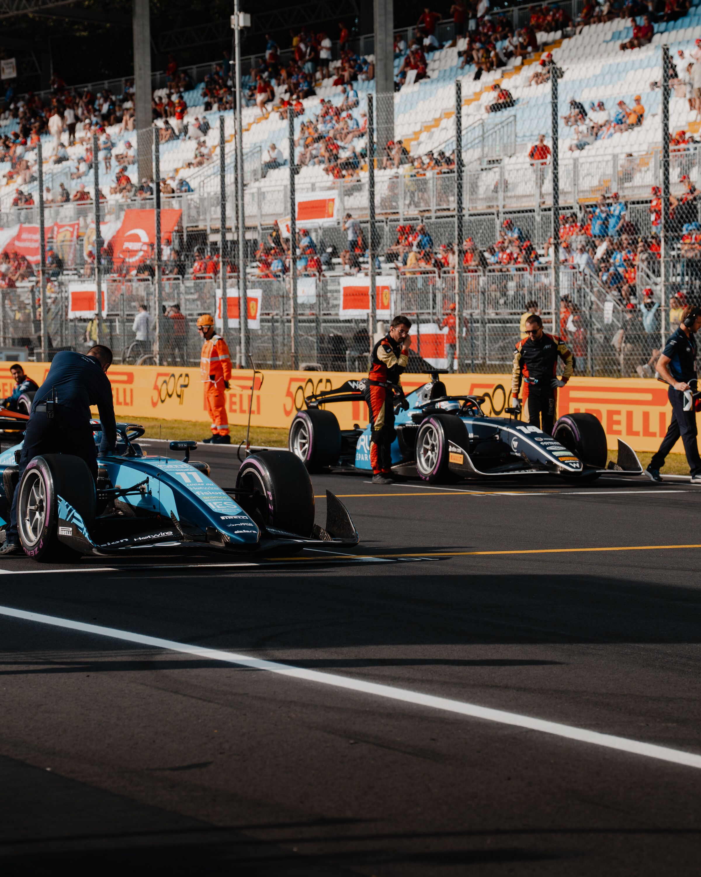 Support Race Grid Walk Inclusion