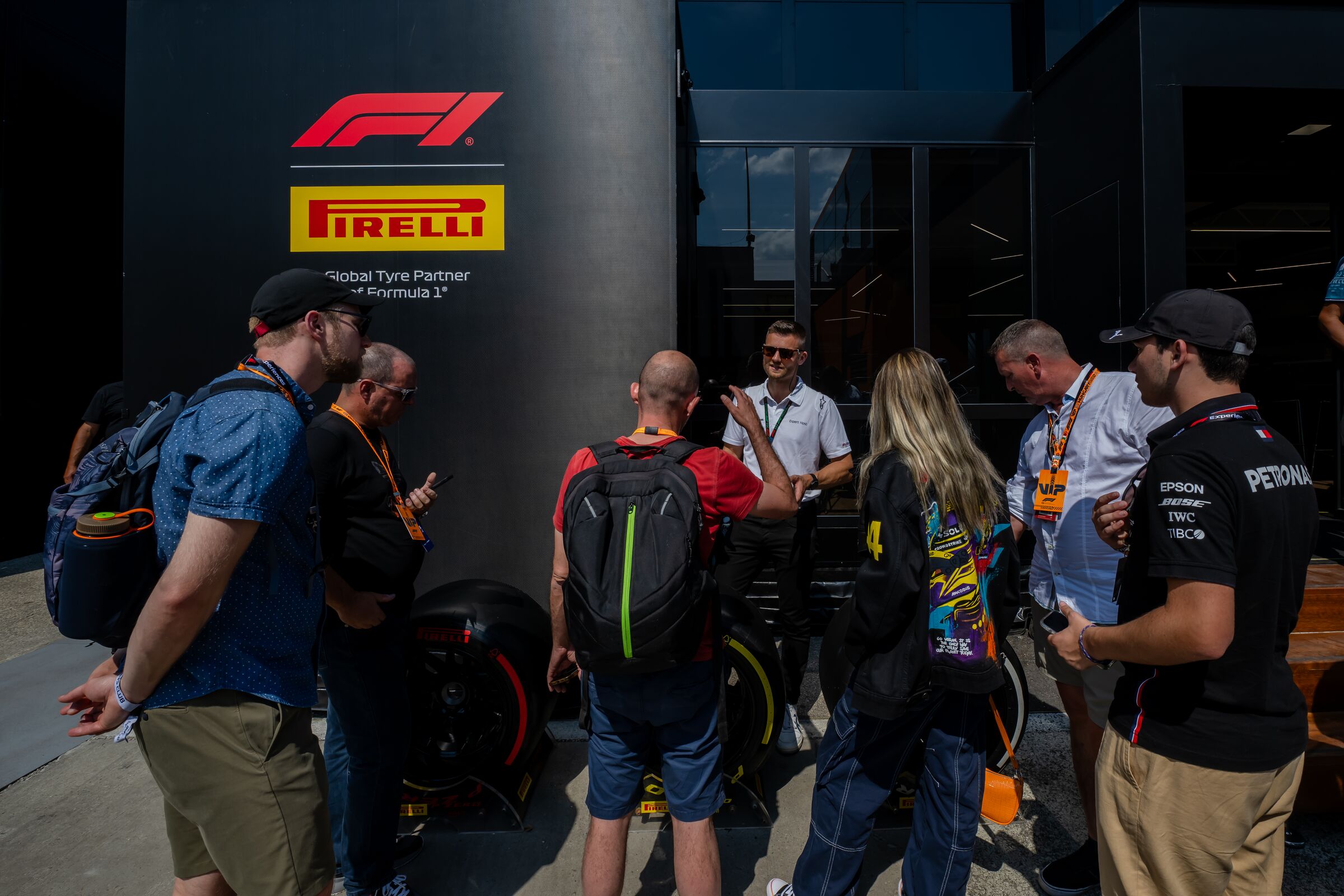 Guided F1® Paddock Tour Inclusion