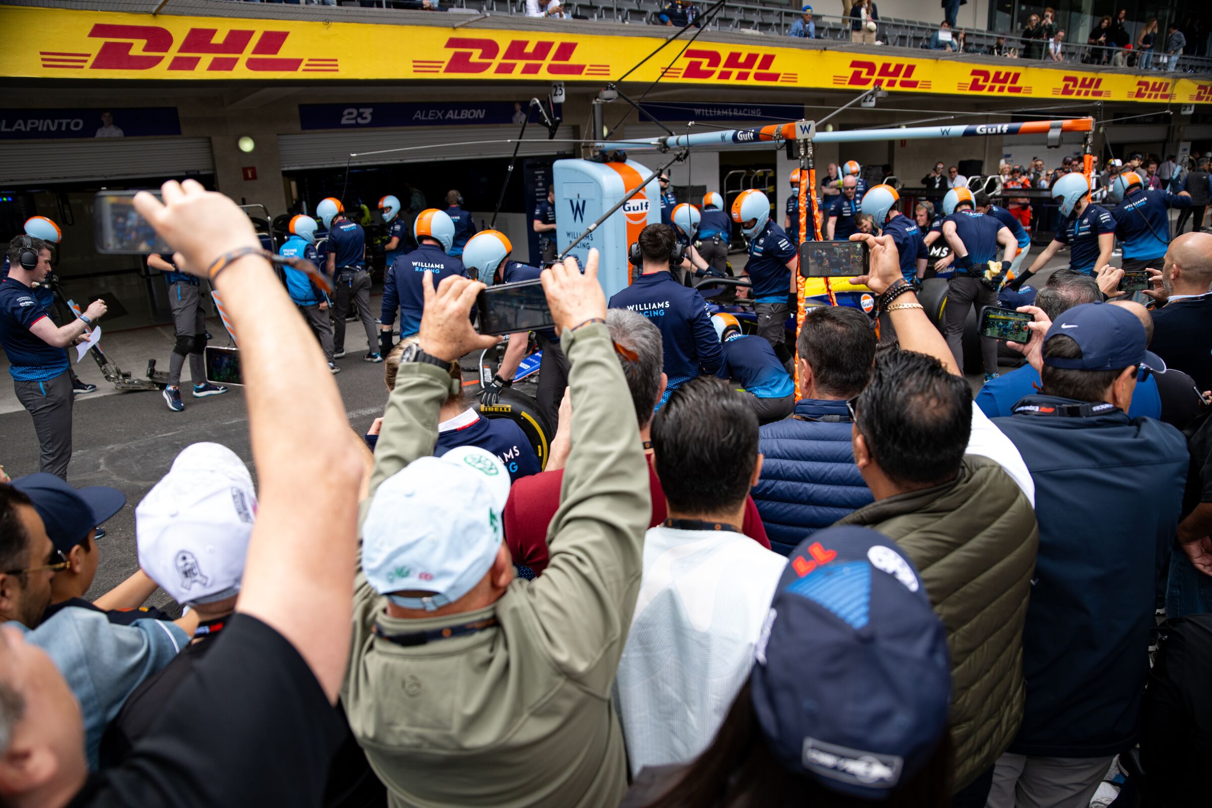 Aramco F1® Pit Lane Walk Inclusion