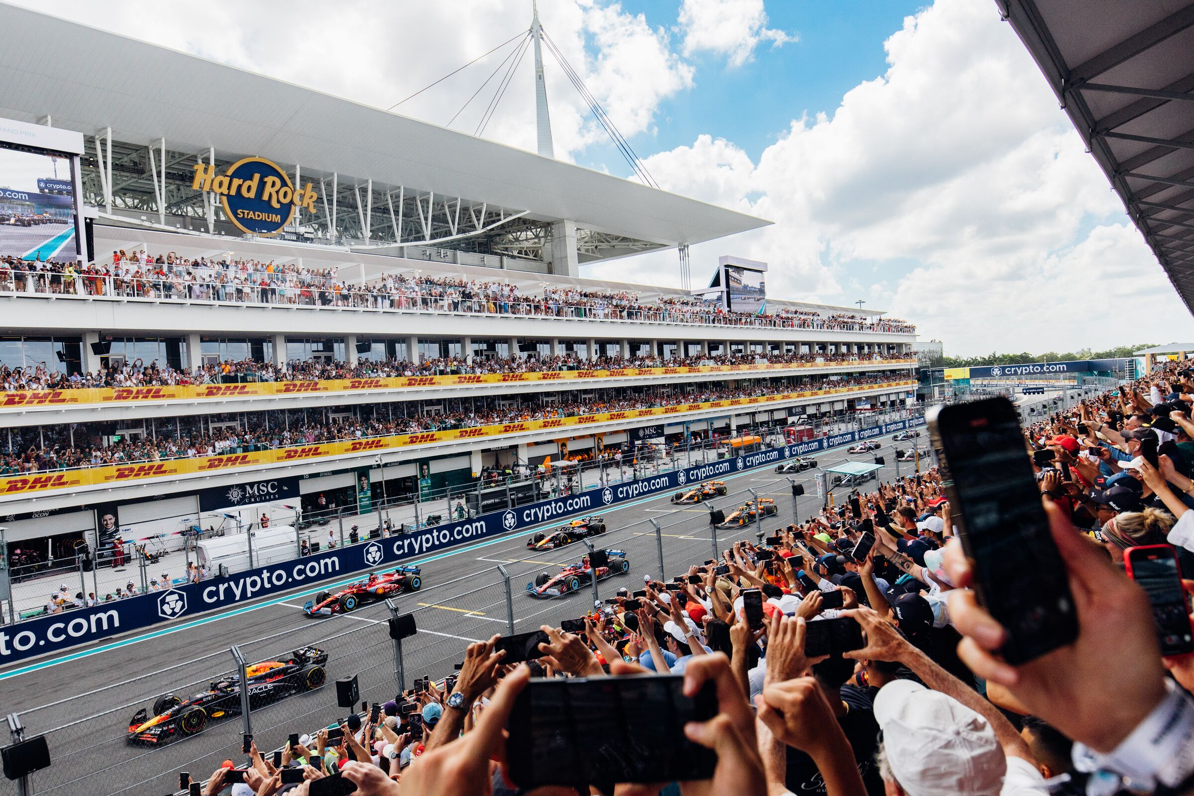 Start/Finish 11-13 Grandstand Inclusion