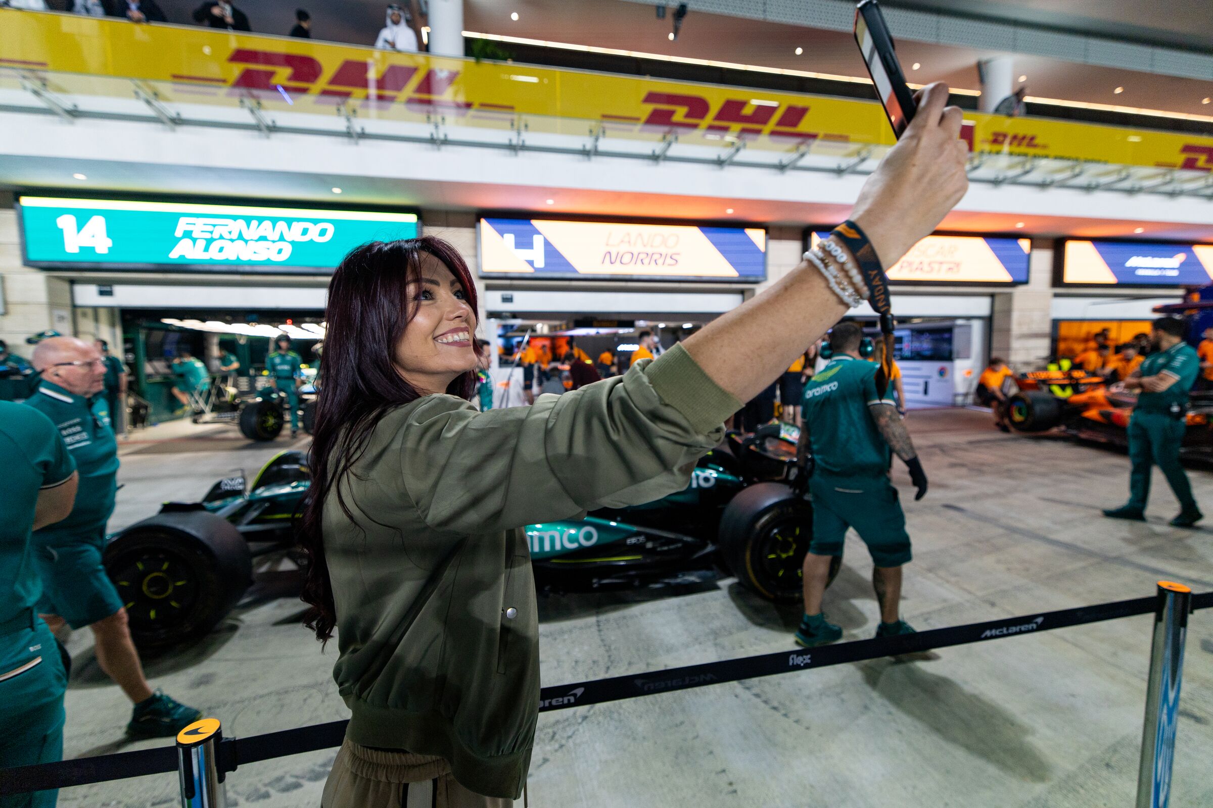 Aramco F1® Pit Lane Walk Inclusion