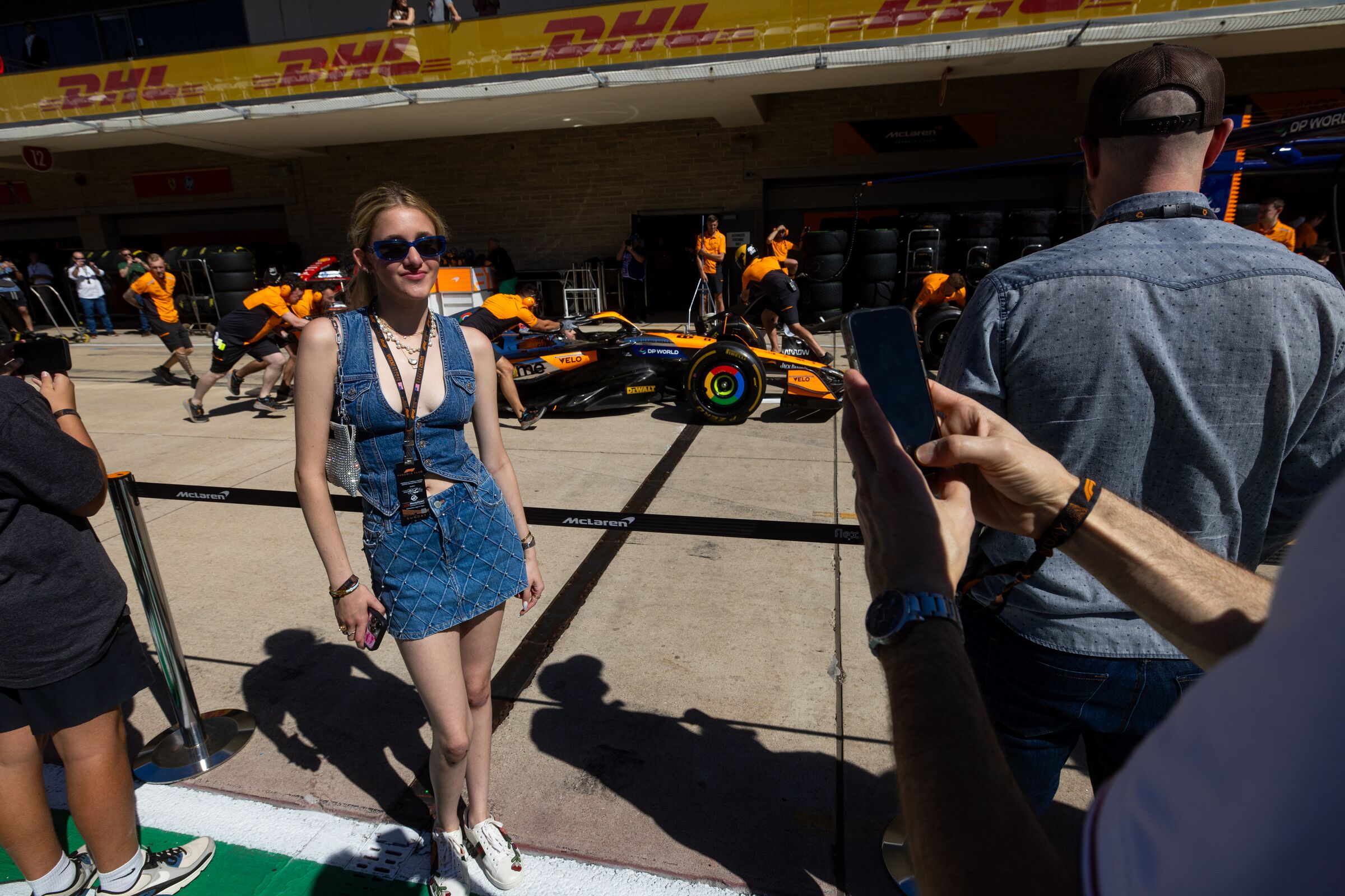 Exclusive Aramco F1® Pit Lane Walk Inclusion