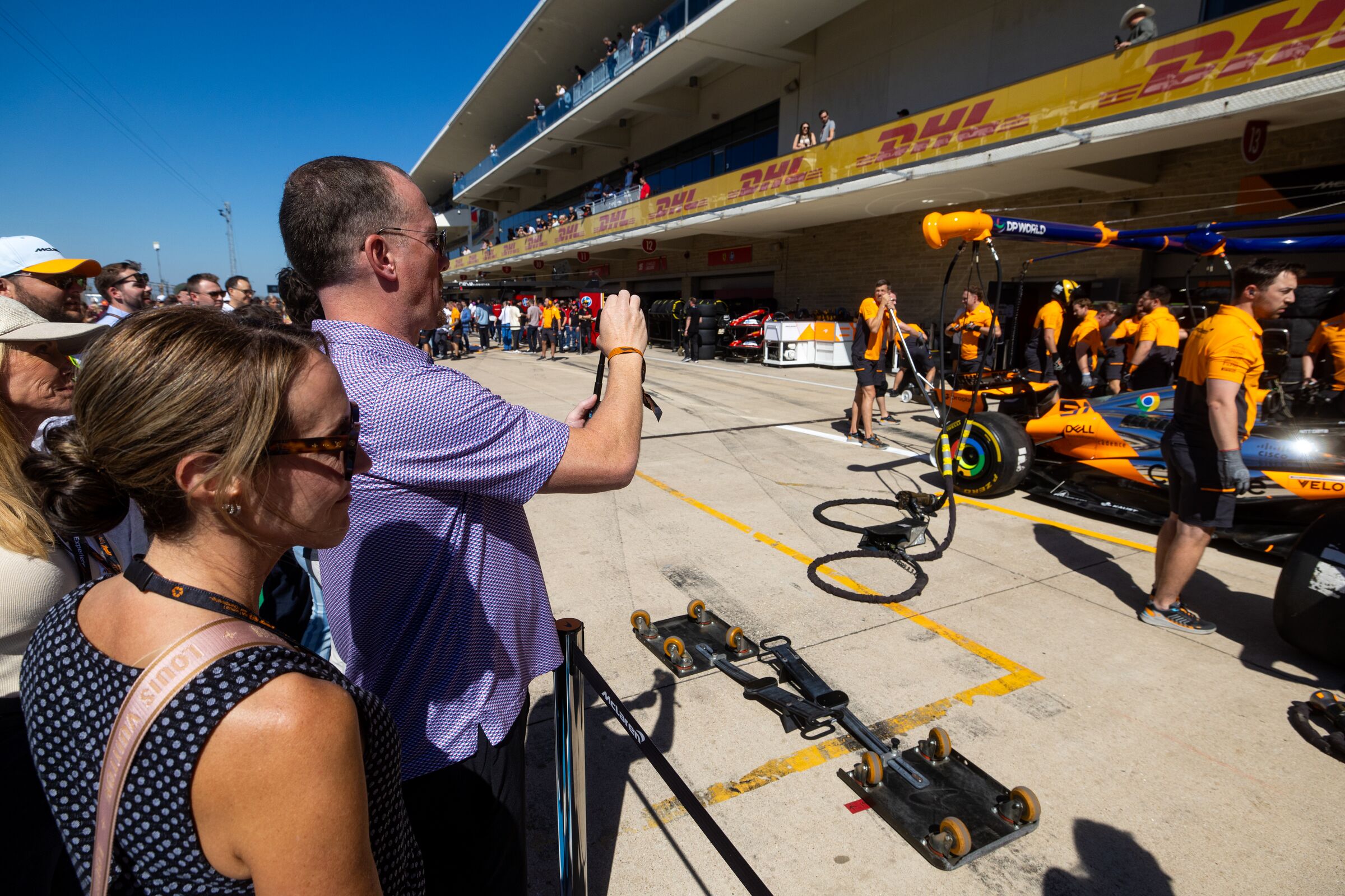 Exclusive Aramco F1® Pit Lane Walk Inclusion